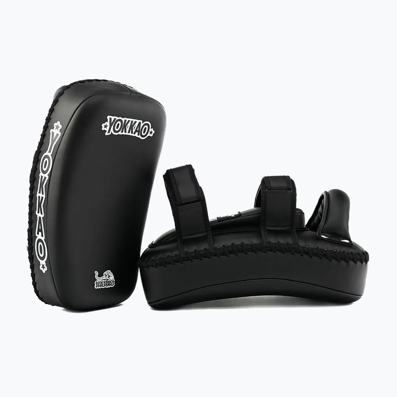 Edzőpajzsok YOKKAO Freestyle Kicking Pads 2 pcs. black 8