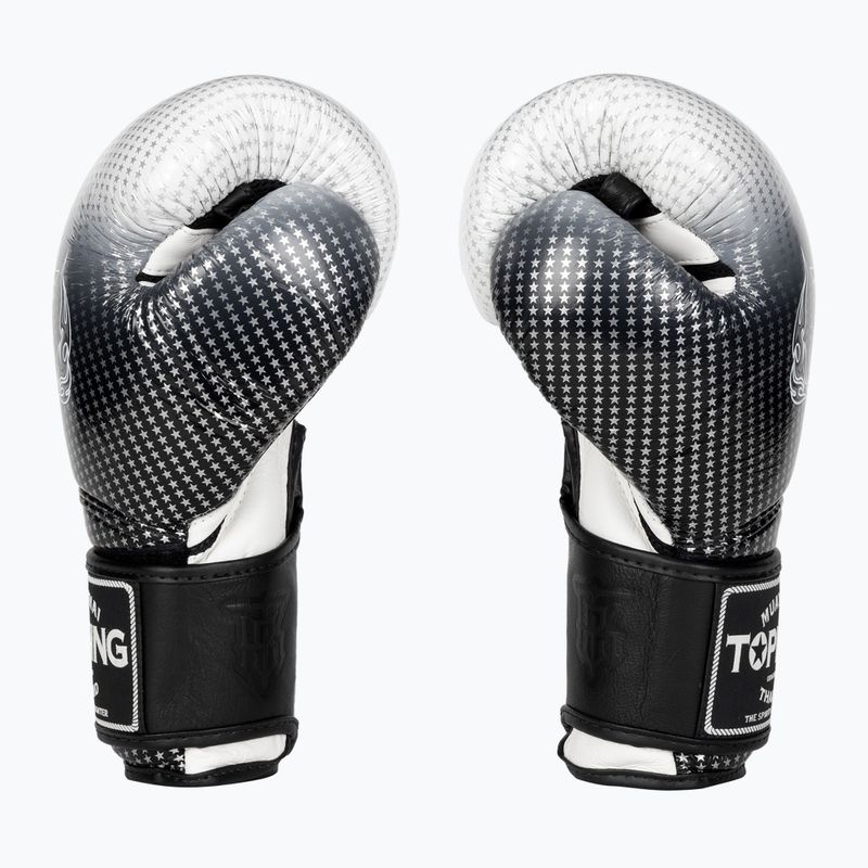 Bokszkesztyűk Top King Muay Thai Super Star Air silver 3