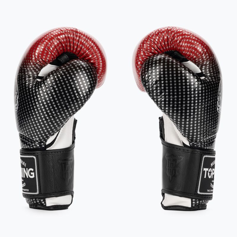 Bokszkesztyűk Top King Muay Thai Super Star Air red 3