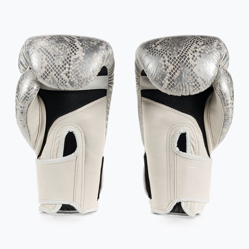 Top King Muay Thai Super Star Snake bokszkesztyűk fehér TKBGSS-02A-WH 2