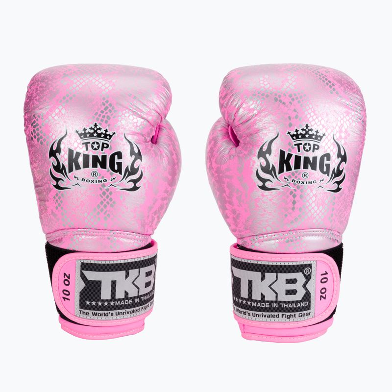 Top King Muay Thai Super Star Air rózsaszín bokszkesztyűk TKBGSS 2