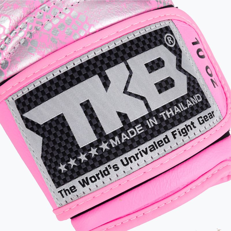 Top King Muay Thai Super Star Air rózsaszín bokszkesztyűk TKBGSS 6