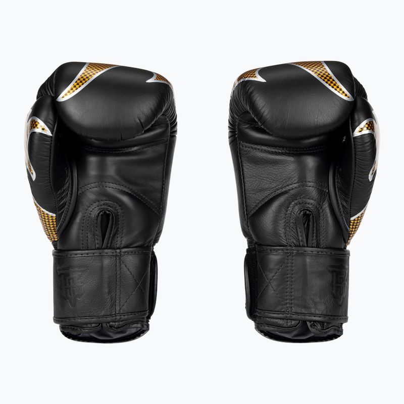 Boxkesztyű Top King Muay Thai Empower black/gold 2