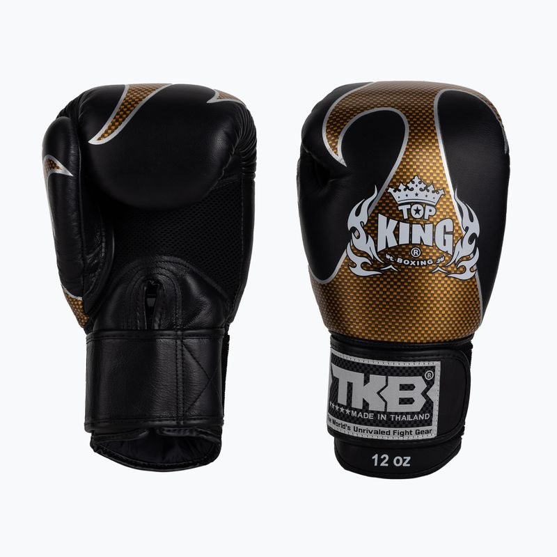 Top King Muay Thai Empower ökölvívókesztyű fekete TKBGEM-01A-BK 3