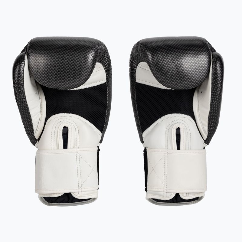 Top King Muay Thai Empower Air bokszkesztyűk fehér/ezüst TKBGEM-02A-WH 3