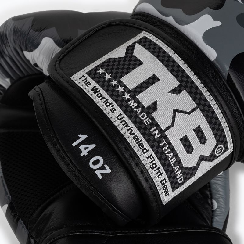 Top King Muay Thai Empower ökölvívókesztyű szürke TKBGEM-03A-GY 5