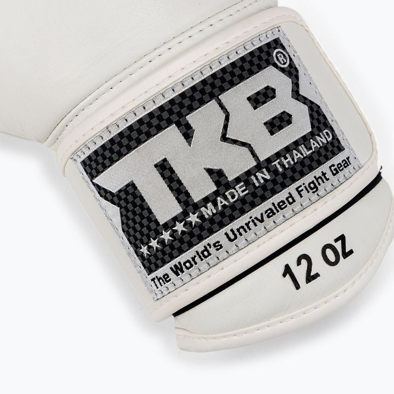 Top King Muay Thai Ultimate ökölvívó kesztyű fehér TKBGUV-WH 5