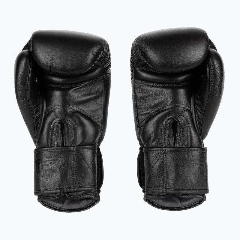 Top King Muay Thai Ultimate fekete ökölvívó kesztyűk 2