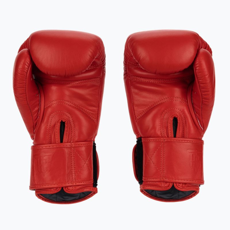 Top King Muay Thai Ultimate piros bokszkesztyűk 2
