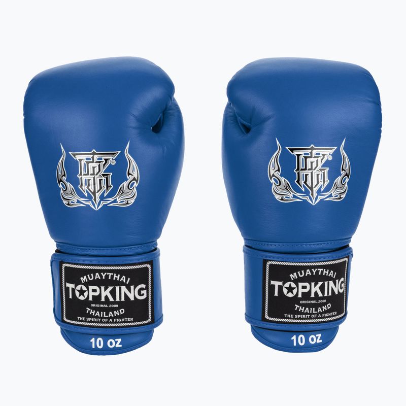 Top King Muay Thai Ultimate kék ökölvívókesztyűk