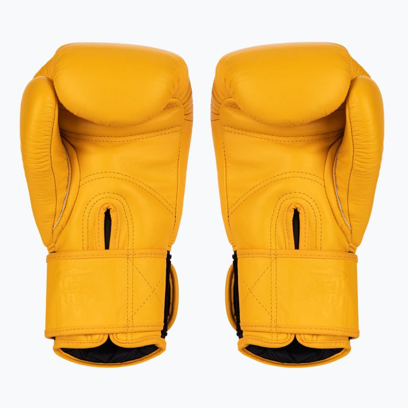Top King Muay Thai Ultimate sárga ökölvívókesztyű 2