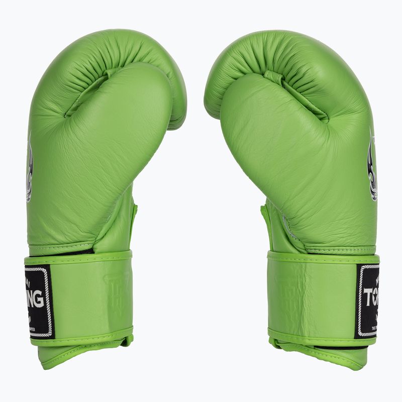 Top King Muay Thai Ultimate zöld bokszkesztyűk 4