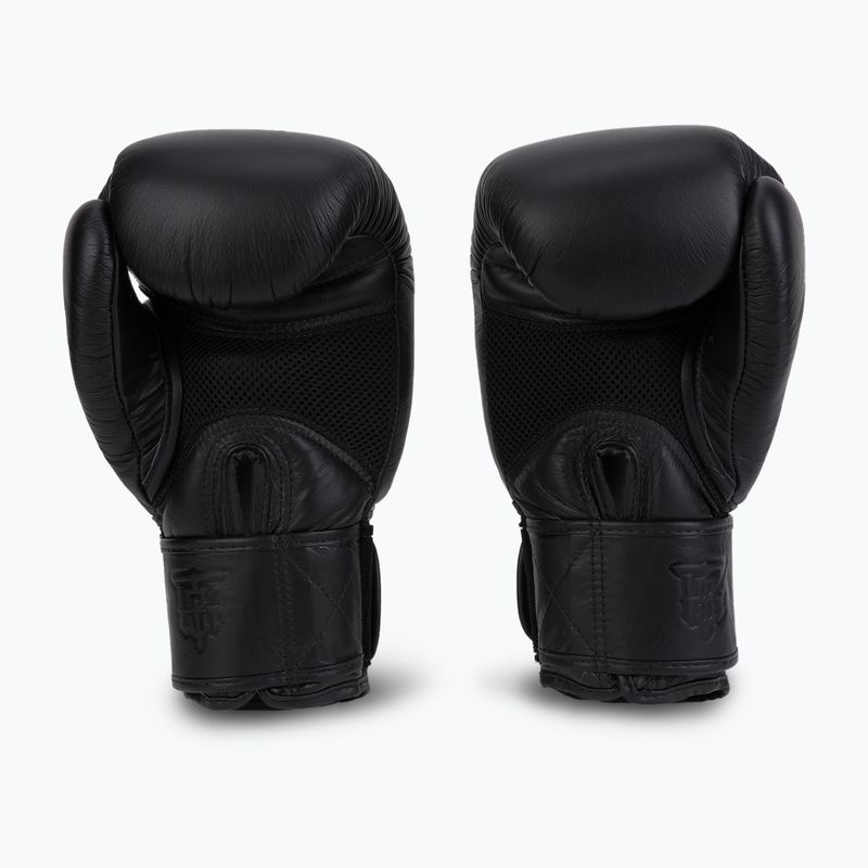 Top King Muay Thai Ultimate Air bokszkesztyűk fekete TKBGAV 2