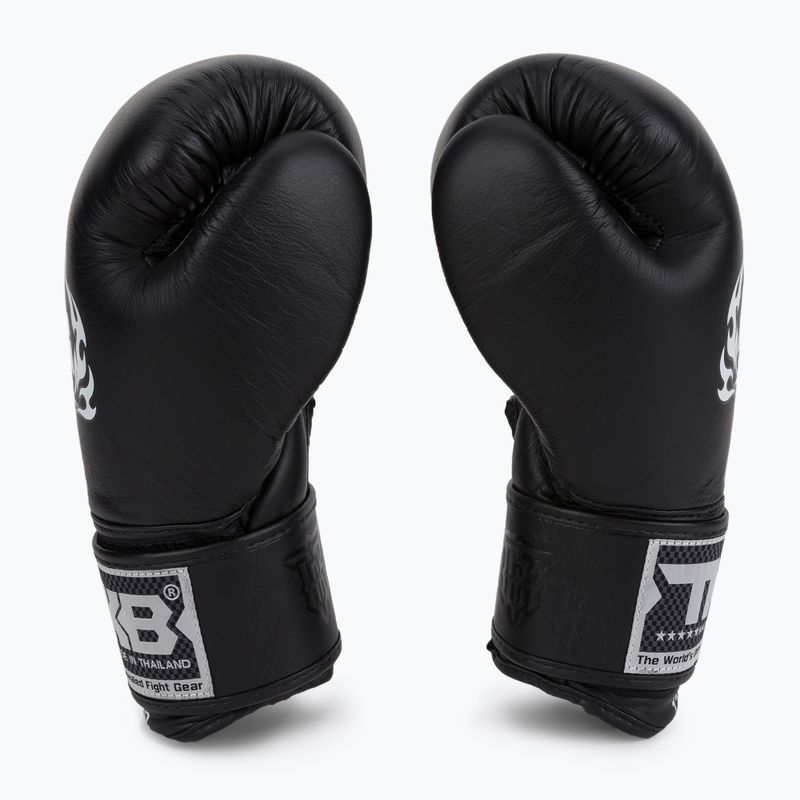 Top King Muay Thai Ultimate Air bokszkesztyűk fekete TKBGAV 4