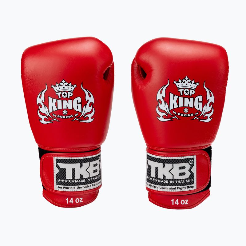 Top King Muay Thai Ultimate Air bokszkesztyűk piros TKBGAV-RD 2