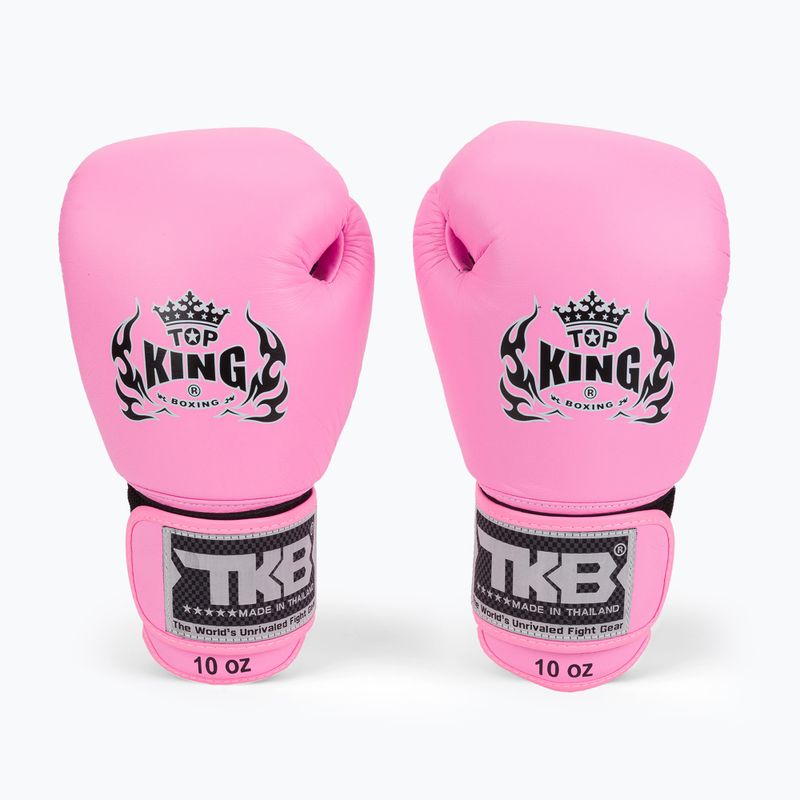 Top King Muay Thai Ultimate Air rózsaszín bokszkesztyűk TKBGAV
