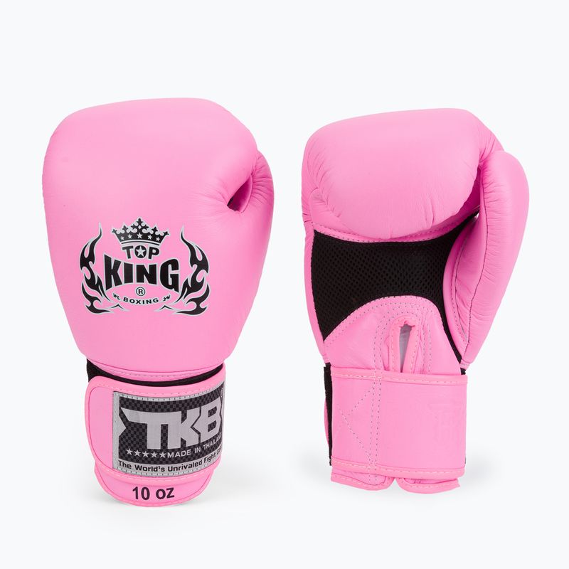 Top King Muay Thai Ultimate Air rózsaszín bokszkesztyűk TKBGAV 3
