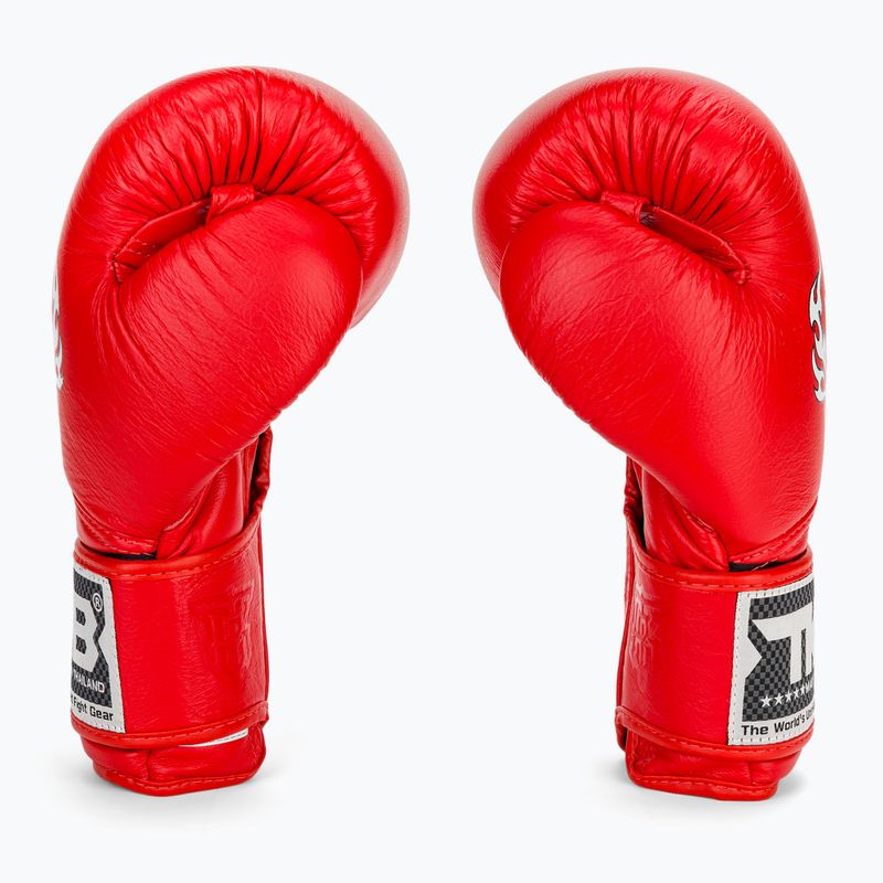 Top King Muay Thai Super kék boxkesztyűk 4