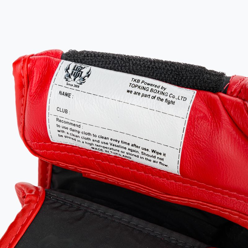 Top King Muay Thai Super kék boxkesztyűk 7