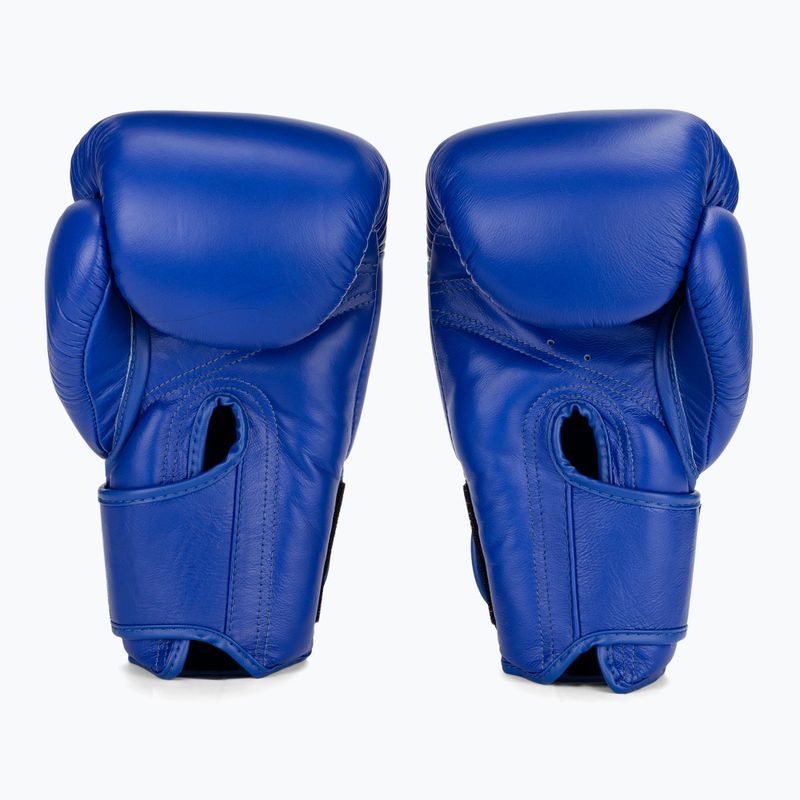 Top King Muay Thai Super kék boxkesztyűk 3