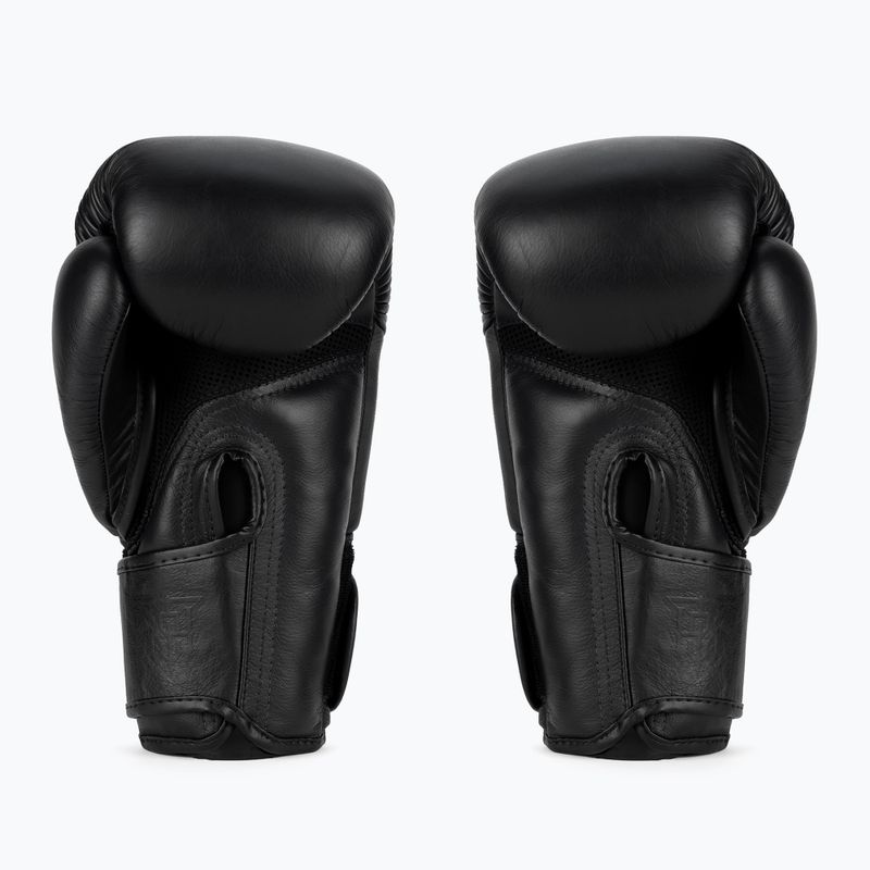 Top King Muay Thai Super Air bokszkesztyűk fekete 3
