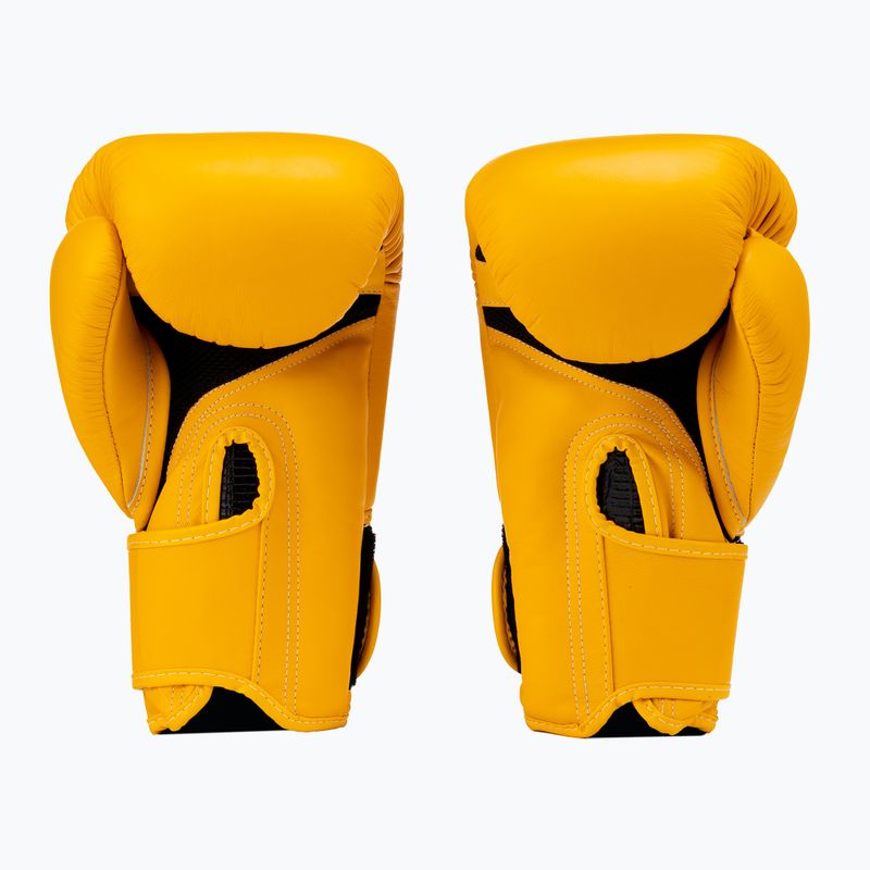 Top King Muay Thai Super Air bokszkesztyűk sárga TKBGSA-YW 2