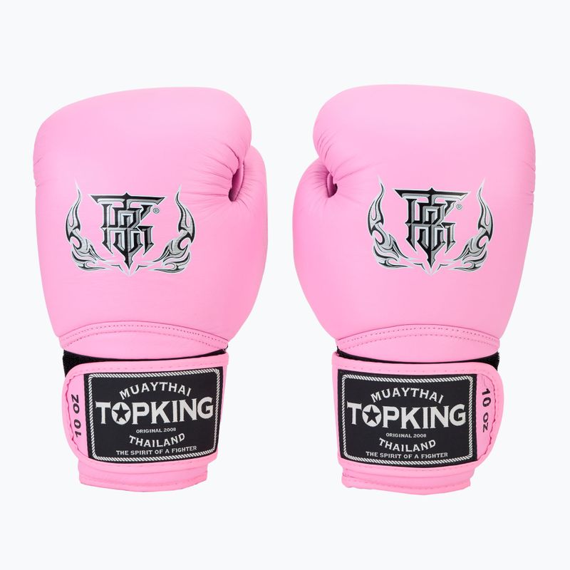 Top King Muay Thai Super Air bokszkesztyűk rózsaszín TKBGSA-PK