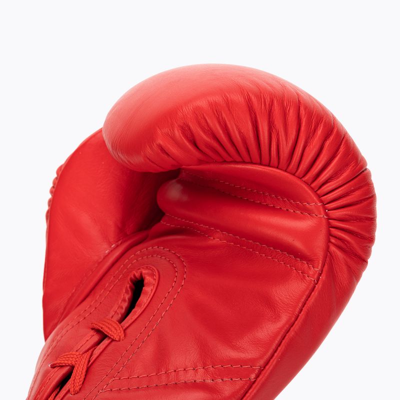 Top King Boxing kesztyű verseny piros 5