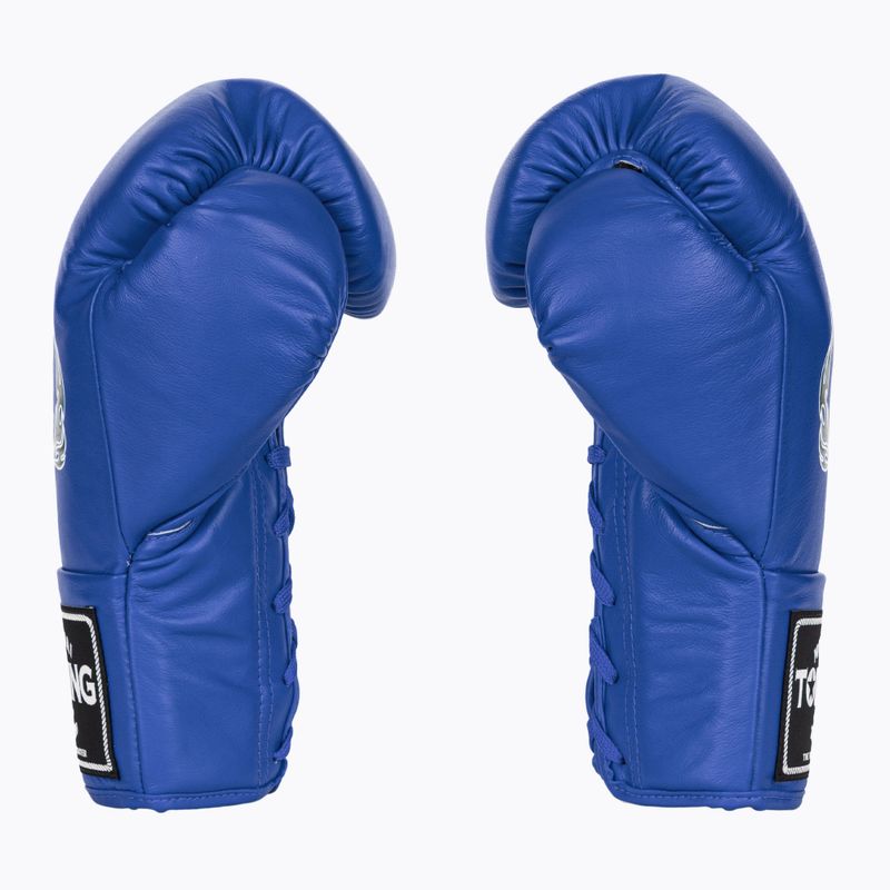 Top King Boxing kesztyű verseny kék 3