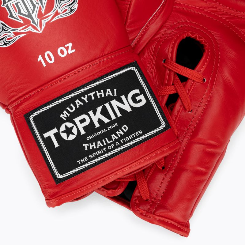 Bokszkesztyűk Top King Muay Thai Pro red 5