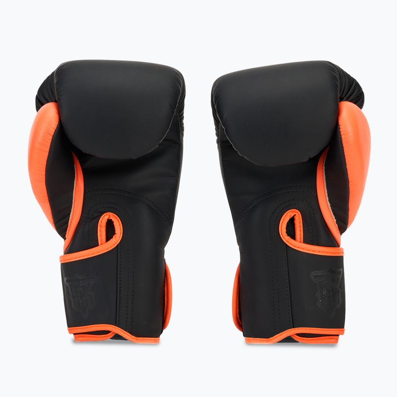 Boxkesztyű Top King Reborn Boxing Semi Leather white/orange 2