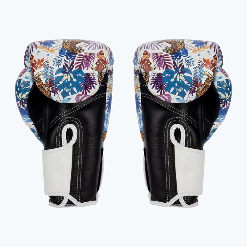 Top King Boxing Wild Tiger fekete/fehér bokszkesztyűk 2