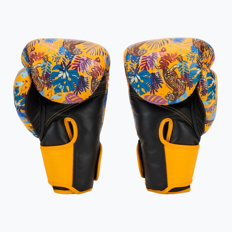 Top King Boxing Wild Tiger fekete/sárga bokszkesztyűk 3