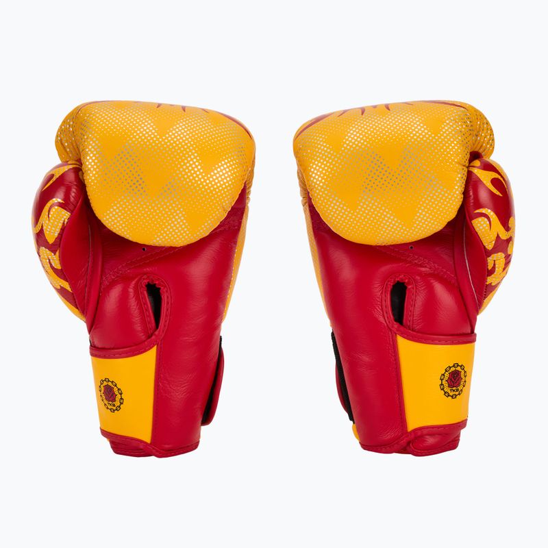 Top King Boxing kesztyű Dragon sárga 3