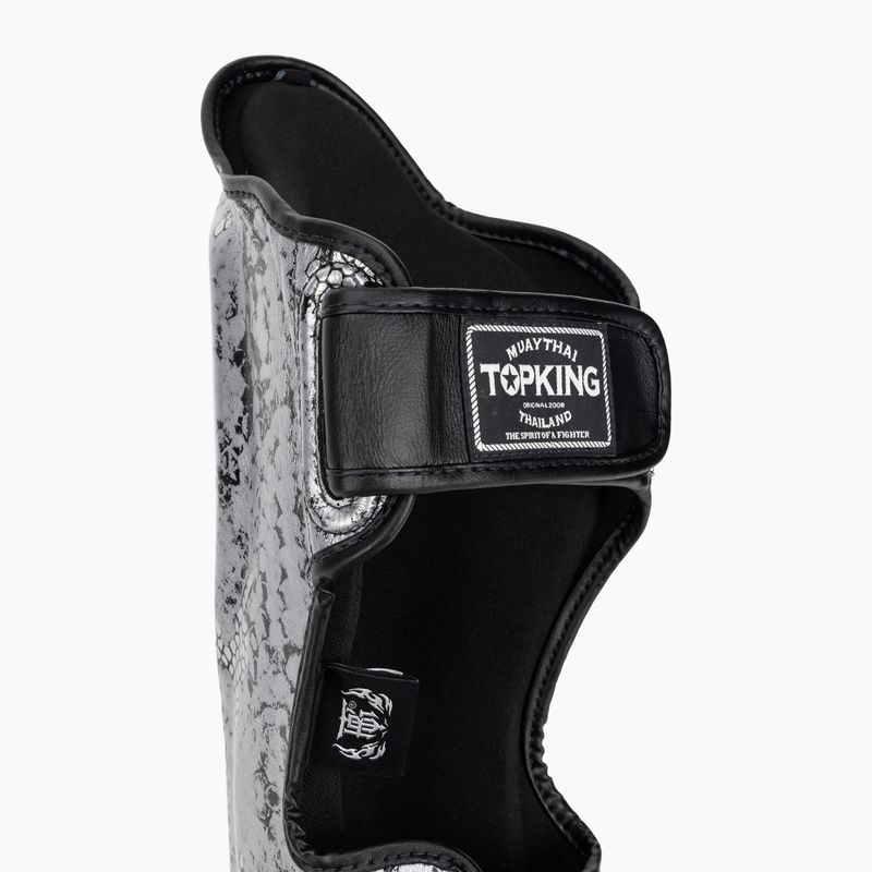 sípcsontvédők Top King Super Star black/silver 4