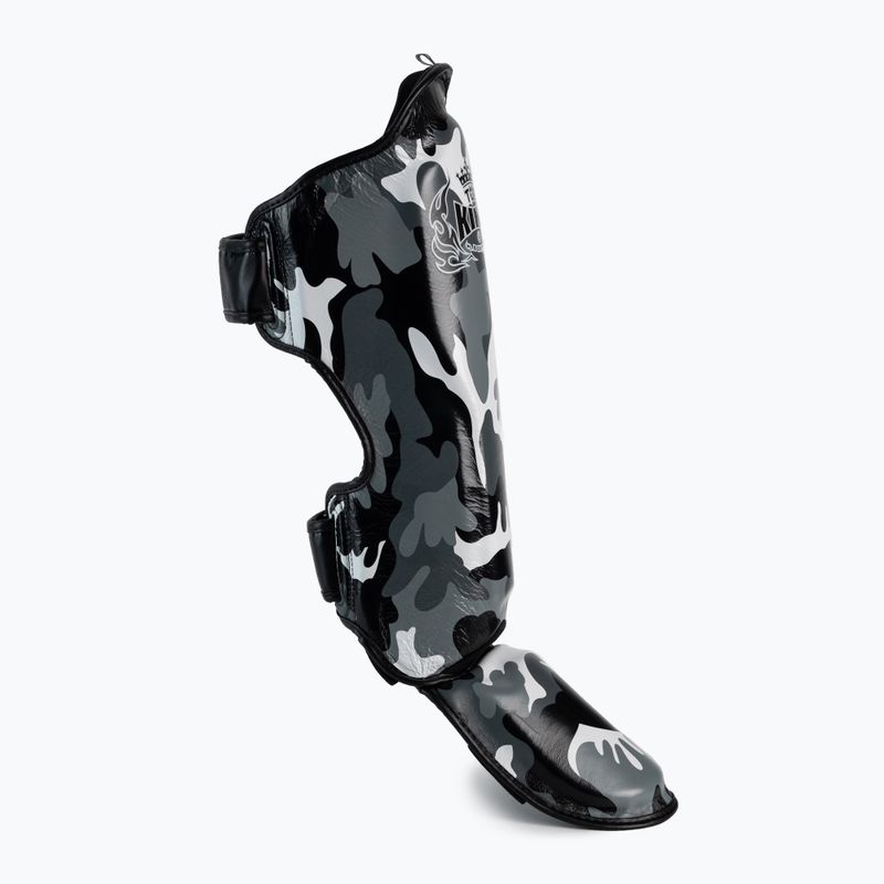 Top King Empower Camouflage szürke sípcsont- és lábfejvédő TKSGEM-03-GY-L 2