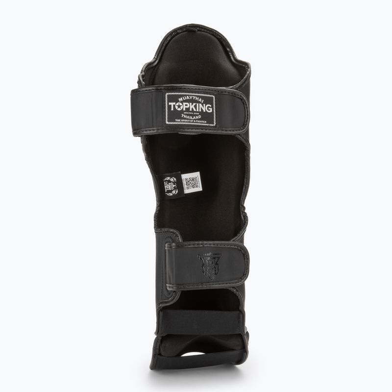 Top King Pro Semi Leather fekete sípcsont- és lábfejvédők 4