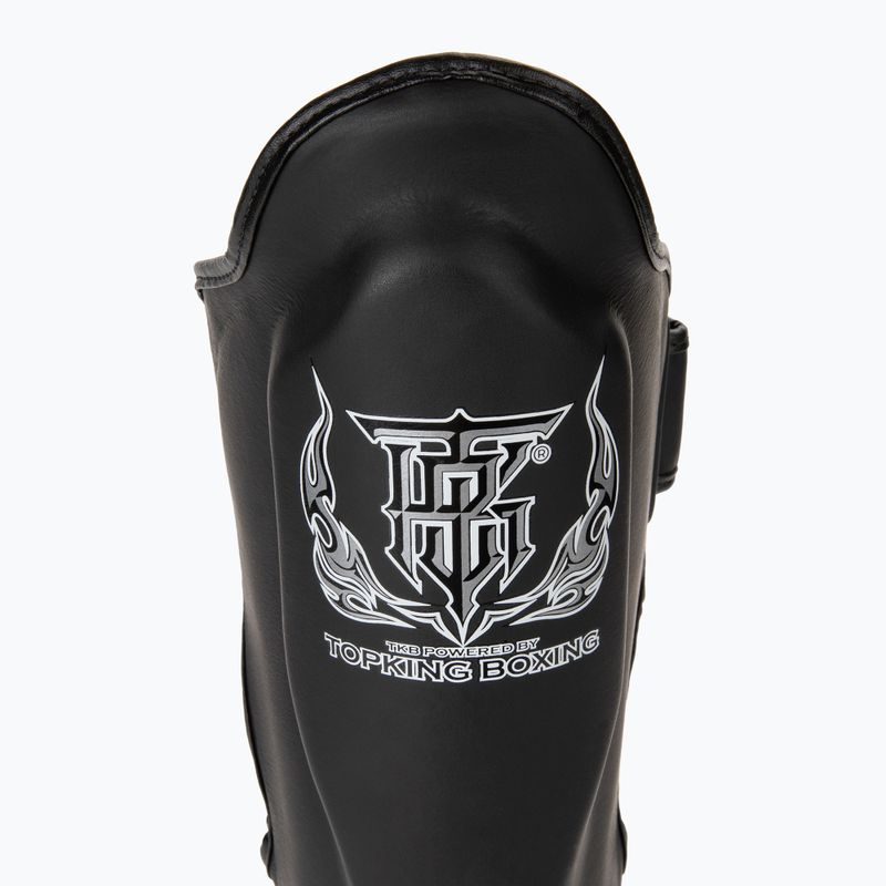 Top King Pro Semi Leather fekete sípcsont- és lábfejvédők 5