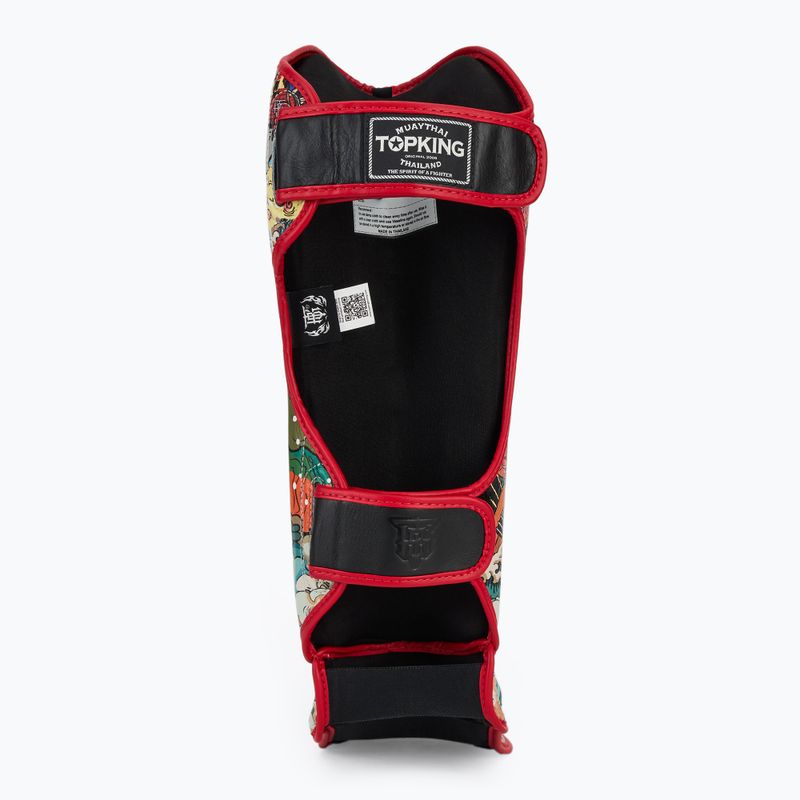 Sípcsont- és lábfejvédő Top King Chain black 5
