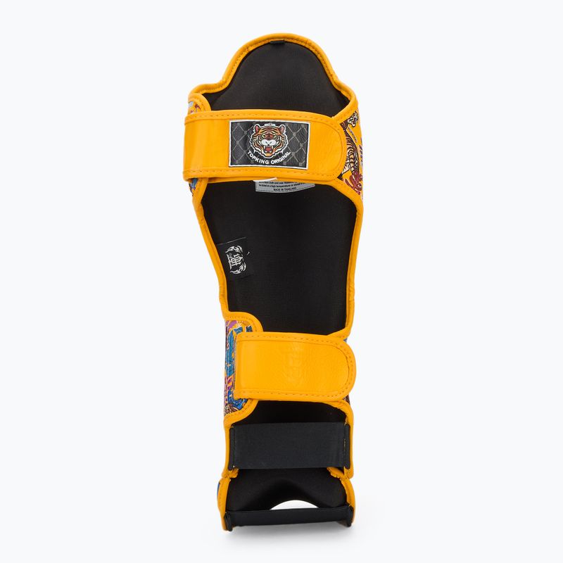 Top King Wild Tiger sípcsont és lábfejvédő sárga színben 5