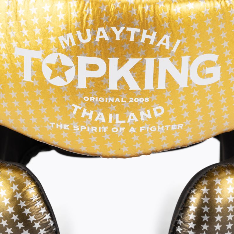 boksz fejvédő Top King Super Star gold 4