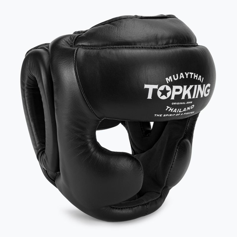 Top King Full Coverage bokszsisak fekete
