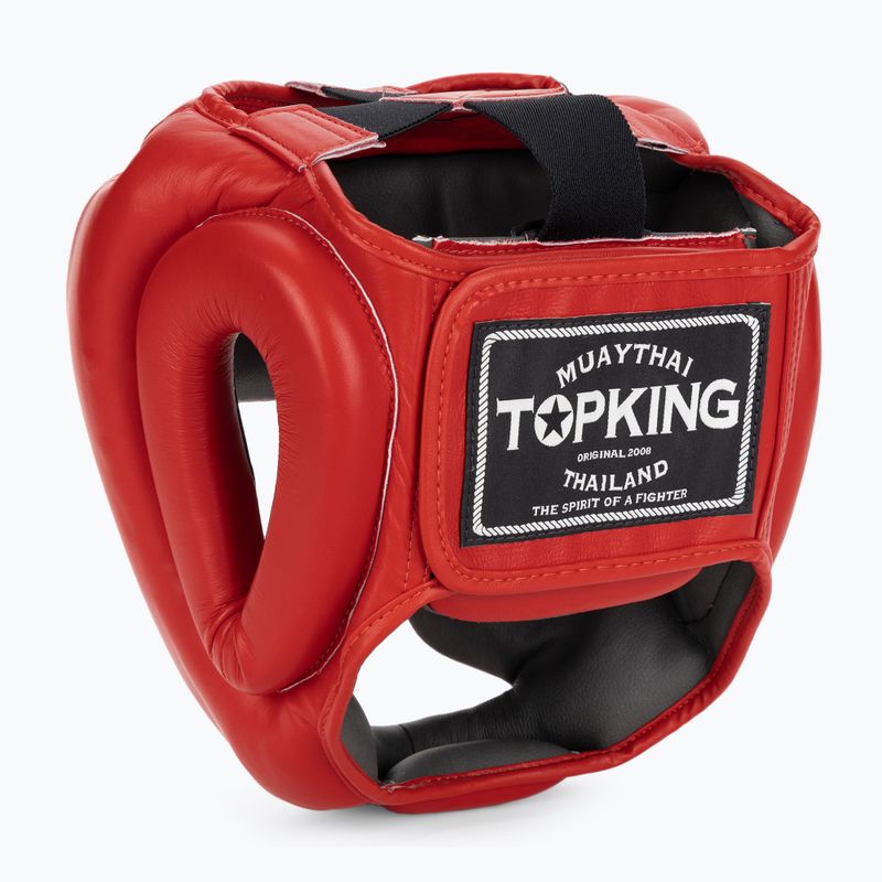 Bokszsisak Top King Full Coverage piros 3