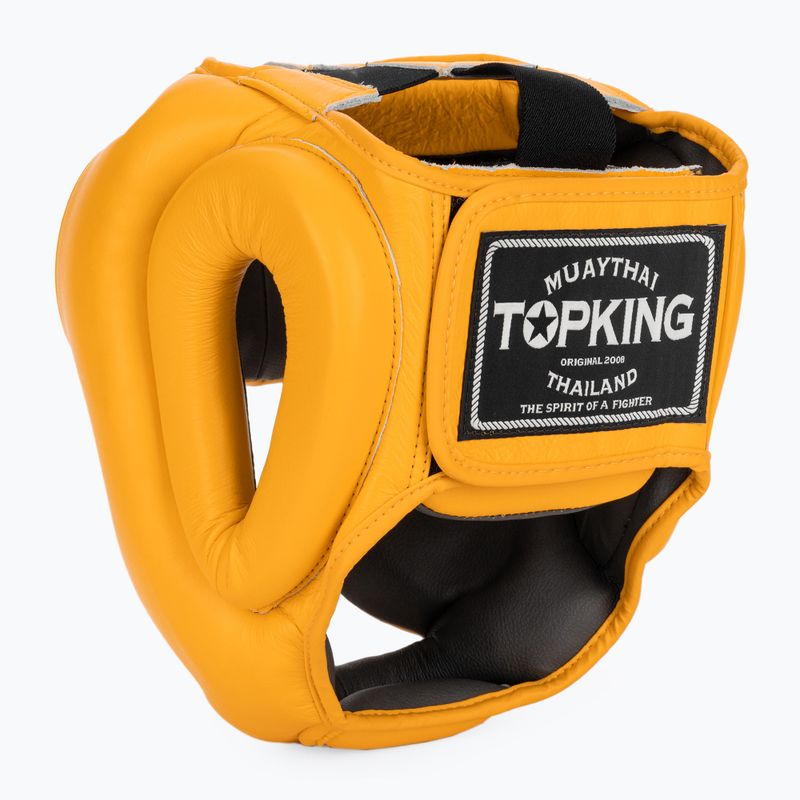 Bokszsisak Top King Full Coverage sárga 3