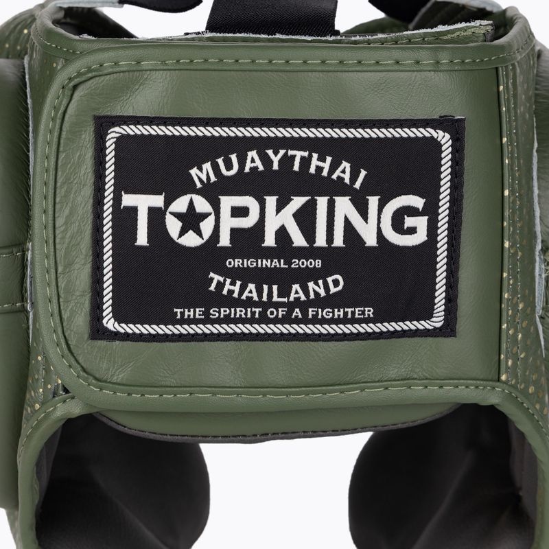 Top King Kanok khaki bokszk sisak 5