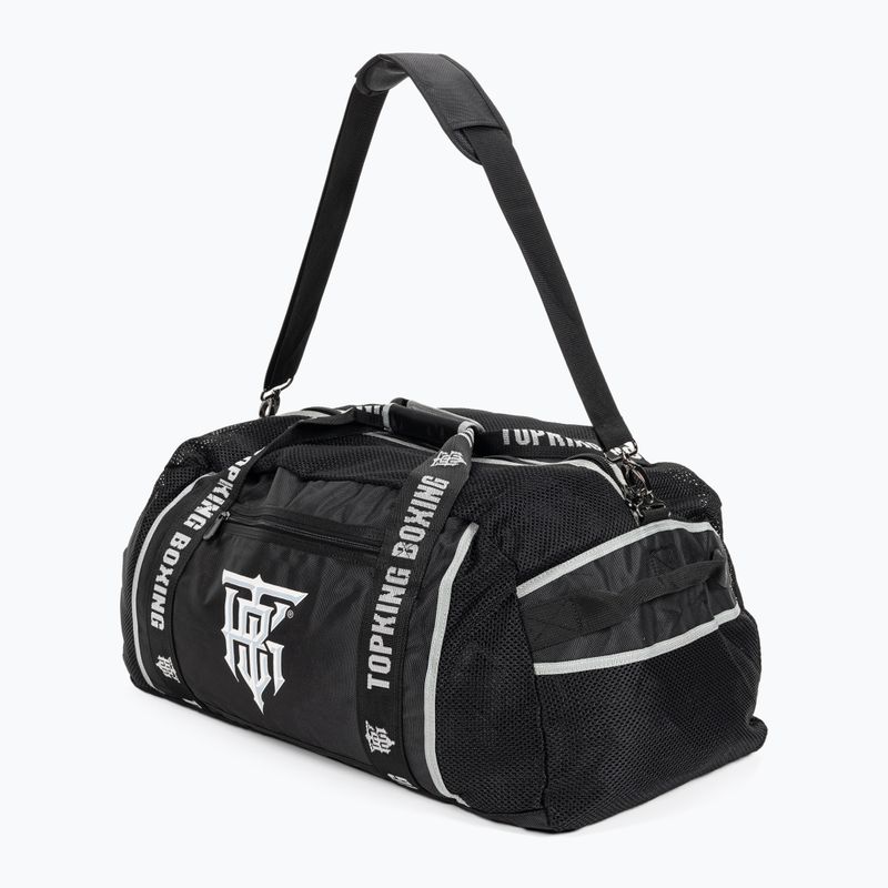 Top King Gym edzőtáska fekete/szürke 2