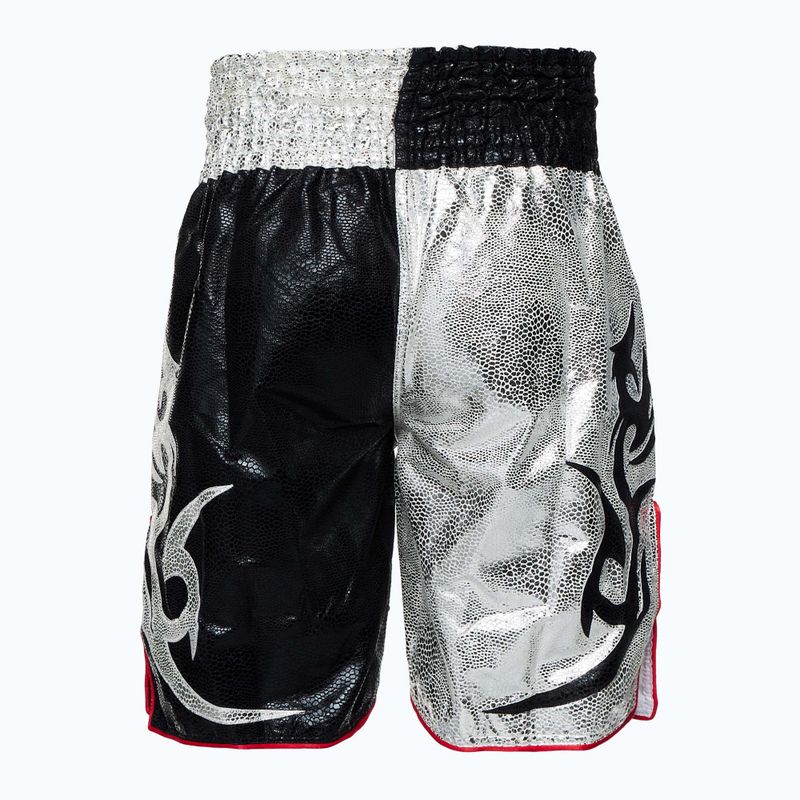 Top King Kickboxing edzőnadrág fekete/fehér 2