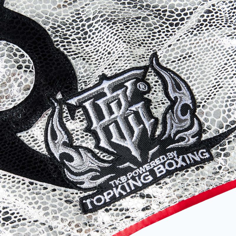 Top King Kickboxing edzőnadrág fekete/fehér 3