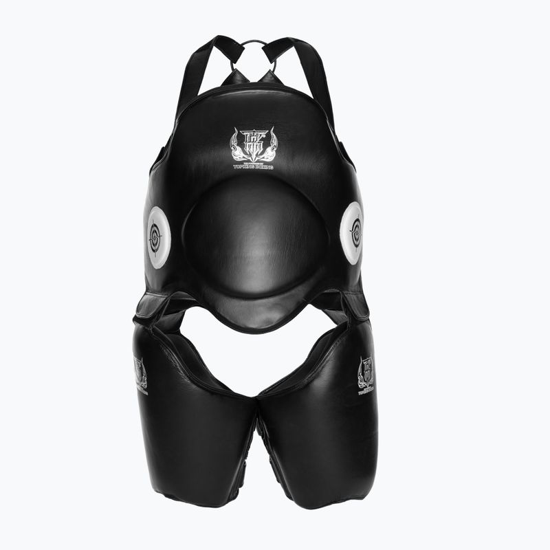 Hasi és combvédő Top King Protection fekete/fekete