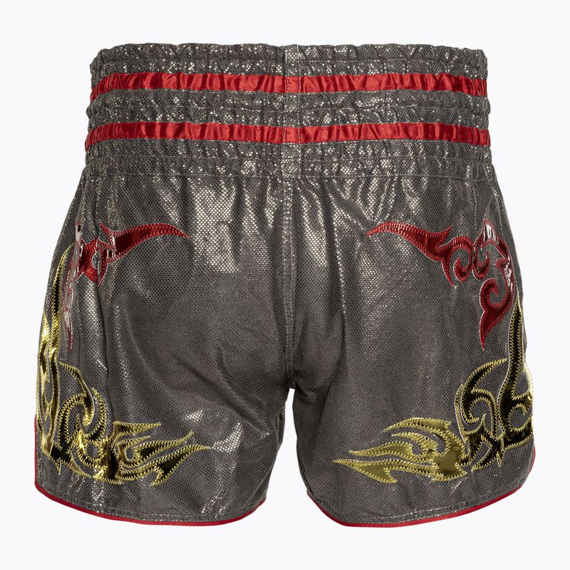 Top King Kickboxing edző rövidnadrág szürke 2